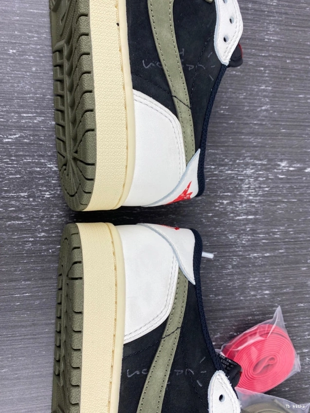 Rep TBK Olive Air Scott WMNS Jordan Travis x 1 Low OG DZ4137-106 0811
